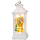 MagicHome Christmas lantern, plastic, 5xLED warm white, 4.8x4.8x12.8 cm, 3xLR44 MagicHome Christmas lantern, plastic, 5xLED warm white, 4.8x4.8x12.8 cm, 3xLR44