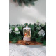 MagicHome Christmas Lantern, Santa Claus with Tree, Plastic, 1xLED Warm White, 8x4x15 cm, 2xAAA