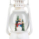 MagicHome Ziemassvētku laterna, sniegavīrs, plastmasa, 1xLED silti balts, 12x10x20.5 cm, 3xAA