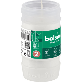 Parafīns Bolsius Gravelight RP2, 45 h, 110 g, diametrs 6 cm Parafīns Bolsius Gravelight RP2, 45 h, 110 g, diametrs 6 cm