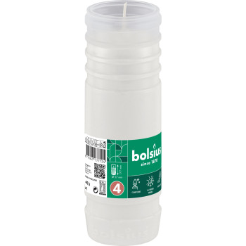 Parafīns Bolsius Gravelight RP4, 91 h, 277g, 57x177 mm Parafīns Bolsius Gravelight RP4, 91 h, 277g, 57x177 mm