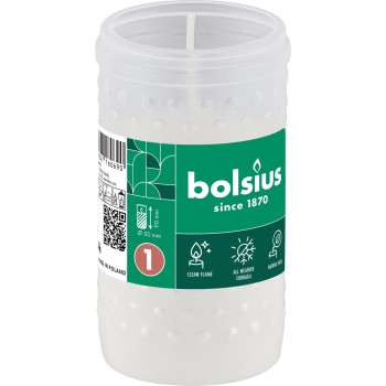 Парафин Bolsius Gravelight RP1, 20 ч, 78 г, 50х90 мм