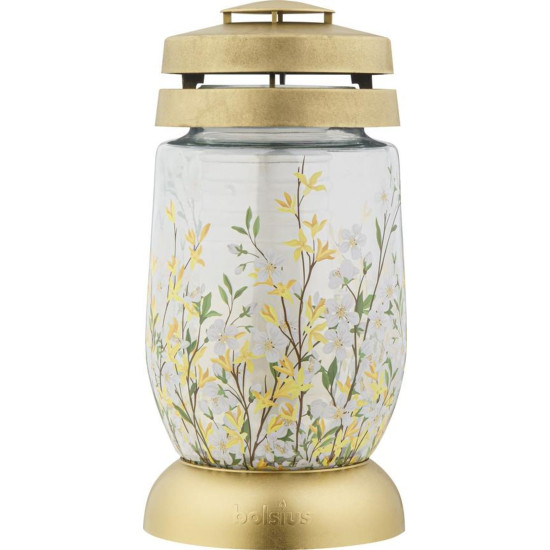 Cahanec Bolsius 3S Forsythia, золотой дождь, 22 см, для могилы, с наполнителем 36 ч.