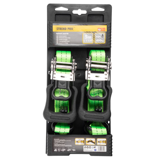 Стяжка (грузоподъемность 400 кг) 2 шт.
(ширина 30 мм / длина 5 м)