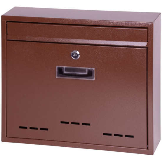 Post box for HOUSING UNIT 310x360x90 mm brown