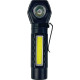 Priekšējais lukturis Strend Pro XL0702, 110x34mm, 5W, XPE + COB 60 + 120 lm, 1200mAh, ar noņemamu galvu Priekšējais lukturis Strend Pro XL0702, 110x34mm, 5W, XPE + COB 60 + 120 lm, 1200mAh, ar noņemamu galvu