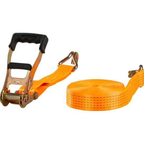 Стяжка Strend Pro TRS-501, ремень с храповым механизмом, 50 мм, L-8 м, макс. 5000 кг