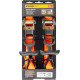 Clamping strap Strend Pro TRS-402, ratchet, 30 mm, L-5 m, max. 800 kg