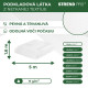 Nonwoven fabric 1,6x05m 17g/m2, white.