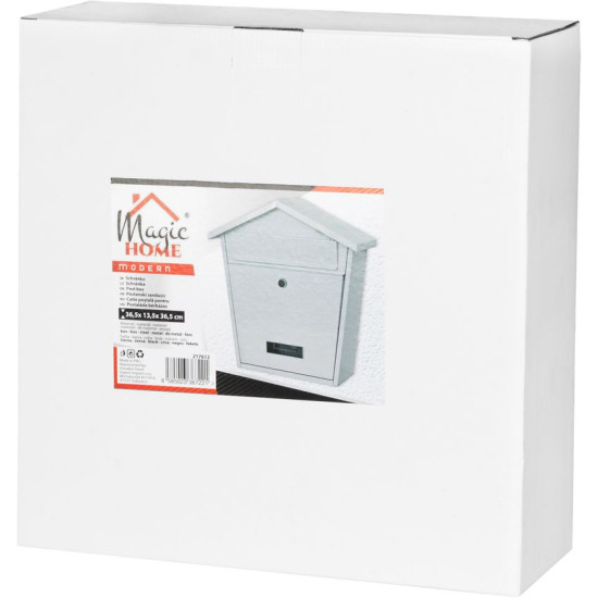 Pastkaste MODERN B, balta 365x365x133 mm