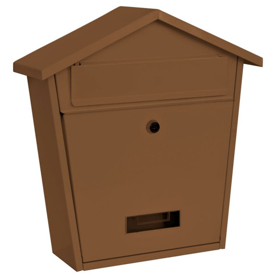 Pastkaste MODERN A, brūna 365x365x133 mm Pastkaste MODERN A, brūna 365x365x133 mm