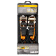 Стяжка Strend Pro TRS-702, ремень с храповым механизмом, 25 мм, L-4,5 м, макс. 500 кг, 2 шт.