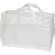 BigBag TSF2, 68x35x46 cm, PP, 2 ears, white, drawstring bag, flat bottom, max. 100 kg, garden