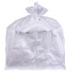BigBag TSF2, 68x35x46 cm, PP, 2 ears, white, drawstring bag, flat bottom, max. 100 kg, garden