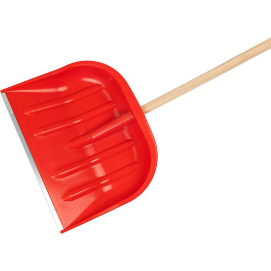 PVC snow shovel 480x380 mm with handle