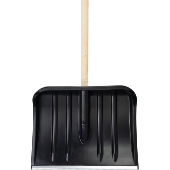 PVC snow shovel 440x350 mm with handle