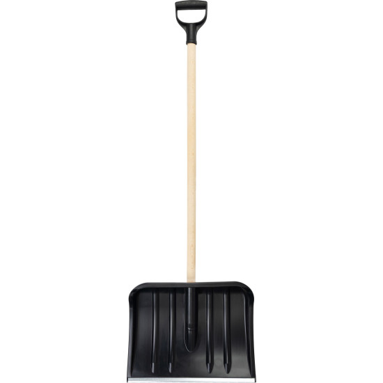 PVC snow shovel 440x350 mm with handle