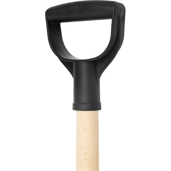 PVC snow shovel 440x350 mm with handle