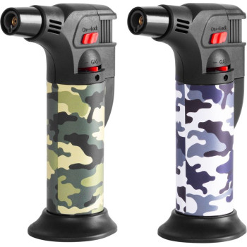 Зажигалка Strend Pro Mini горелка, камуфляж, 75x45x120 мм