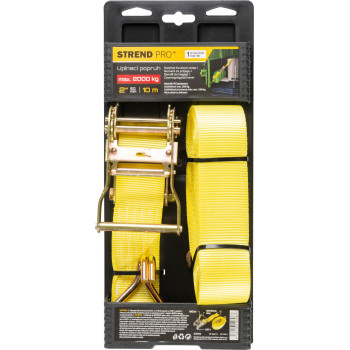 Strend Pro montāžas siksna, sprūdra siksna, 50 mm, L-10 m, maks. 2000 kg Strend Pro montāžas siksna, sprūdra siksna, 50 mm, L-10 m, maks. 2000 kg