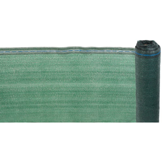 Ēnojuma audums HOBBY.NET, 1x25 m, HDPE, UV, 80 g/m2, 85% zaļš