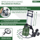 Rokas kravas automašīna Strend Pro, transporta ratiņi, saliekamā kāpšana pa kāpnēm, teleskopiska, maks. 80 kg