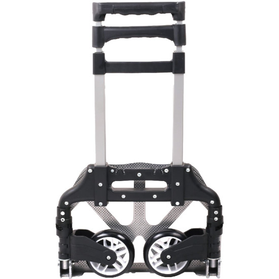 Hand Truck Strend Pro, transport trolley, folding stair climbing, telescopic, max. 75 kg