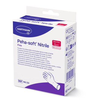 Peha-Soft nitrila plāni L cimdi Peha-Soft nitrila plāni L cimdi