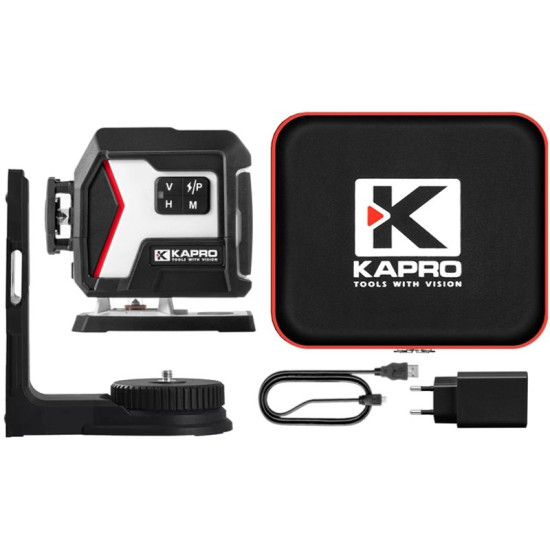Laser KAPRO® 933 Prolaser® NUCLEO GREEN, 3D All-Lines Laser KAPRO® 933 Prolaser® NUCLEO GREEN, 3D All-Lines