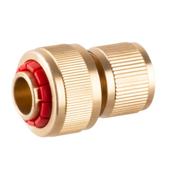 Адаптер с краном GF343, переходник 3/4"-1, коннекторы 3/4", насадка