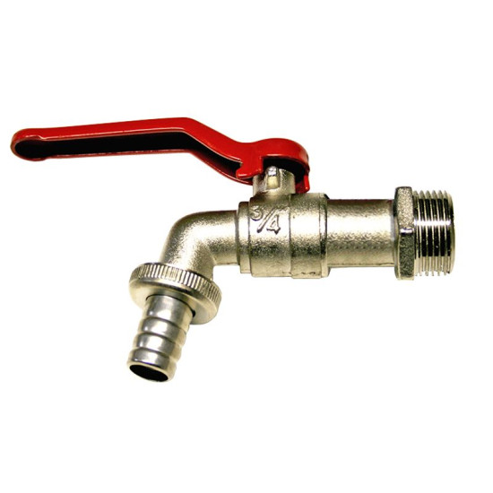 Садовый вентиль 3/4 дюйма изогнутый