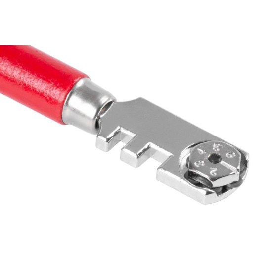 Glass cutter Strend Pro, 130x16.6 mm, wooden handle, manual