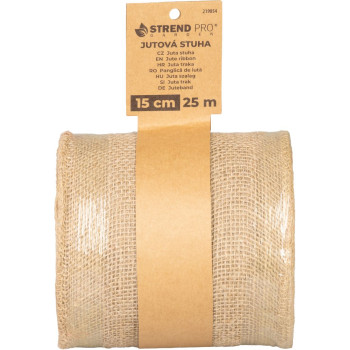 Ribbon Strend Pro Garden, jute, 15 cm, L-25 m Ribbon Strend Pro Garden, jute, 15 cm, L-25 m