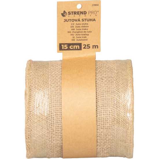 Ribbon Strend Pro Garden, jute, 15 cm, L-25 m Ribbon Strend Pro Garden, jute, 15 cm, L-25 m