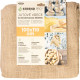 Bag Strend Pro Garden, jute, 100x110 cm, with drawstring Bag Strend Pro Garden, jute, 100x110 cm, with drawstring
