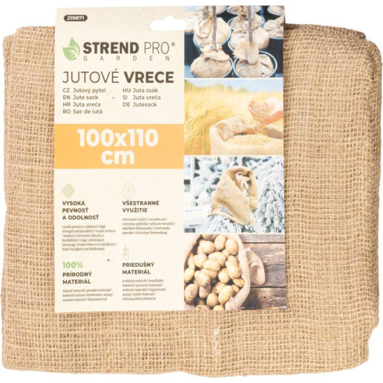 Jute bag Strend Pro, 100x110 cm, without cord Jute bag Strend Pro, 100x110 cm, without cord