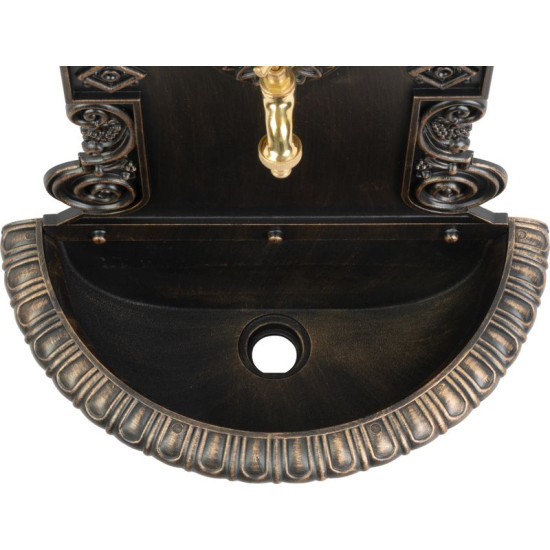 LT-DC018 раковина, садовая, зеленая, 440x210x750 мм