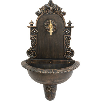 LT-DC018 раковина, садовая, зеленая, 440x210x750 мм