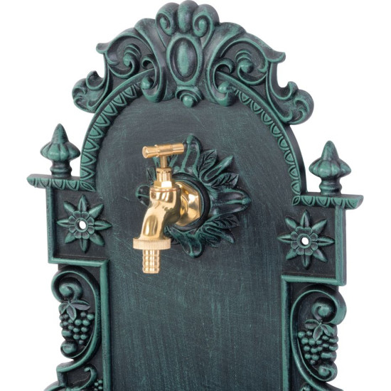 Gardens LT-DC019 раковина, садовая, зеленая, 370x190x610 мм