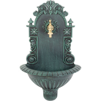 Gardens LT-DC019 раковина, садовая, зеленая, 370x190x610 мм