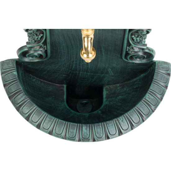 Gardens LT-DC019 раковина, садовая, зеленая, 370x190x610 мм