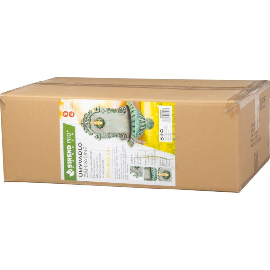 Gardens LT-DC019 раковина, садовая, зеленая, 370x190x610 мм