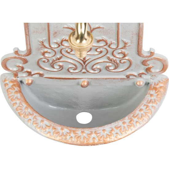 Раковина Strend Pro Garden LT-H20682, садовая, зеленая/медная, 220x100x370 мм