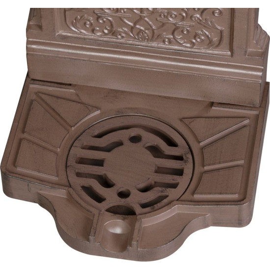 Раковина Strend Pro Garden LT-H20505, садовая, коричневая, 390x330x720 мм