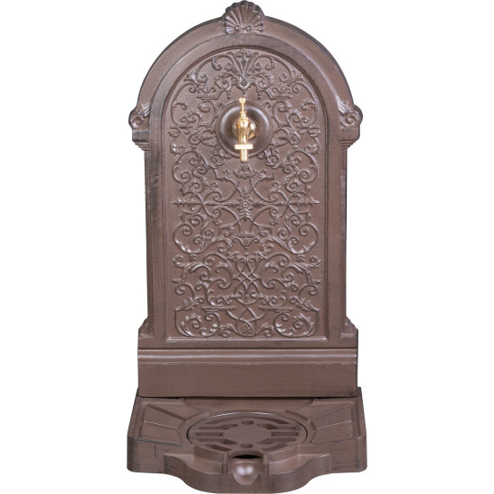 Раковина Strend Pro Garden LT-H20505, садовая, коричневая, 390x330x720 мм