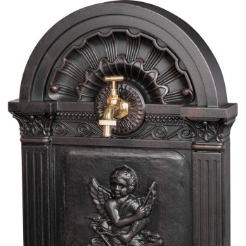 Раковина Strend Pro Garden LT-DC044, садовая, коричневая, 400x350x830 мм