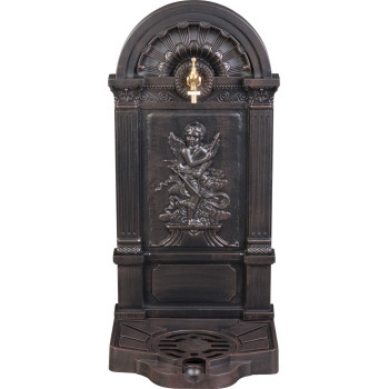 Раковина Strend Pro Garden LT-DC044, садовая, коричневая, 400x350x830 мм