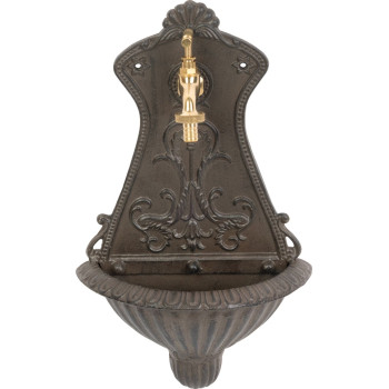 Strend Pro Garden LT-H20680 Раковина, садовая, коричневая, 250x115x415 мм