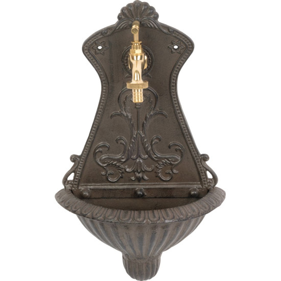 Strend Pro Garden LT-H20680 Раковина, садовая, коричневая, 250x115x415 мм