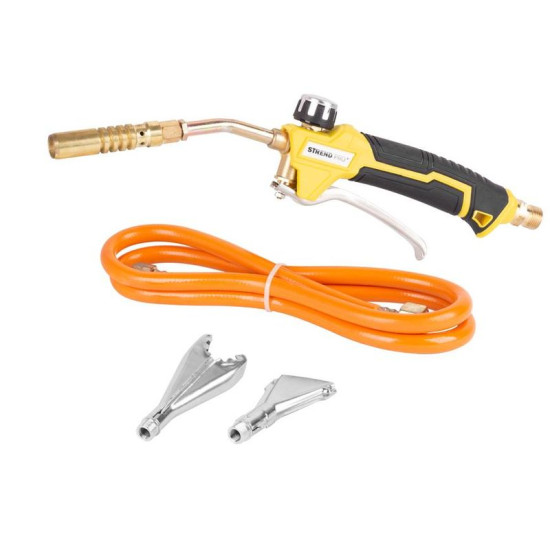 Горелка Strend Pro H54A X304, 30-40-50 мм, для газа, LPG, шланг L-1,5 м, резьба G3/8"